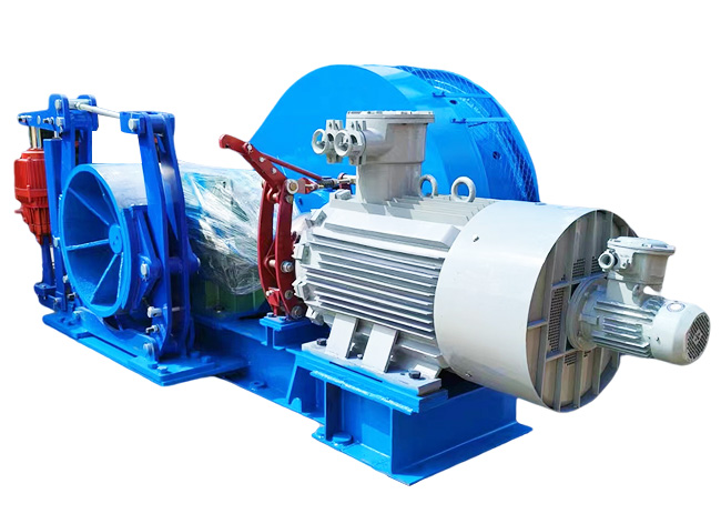 礦用無(wú)極繩絞車